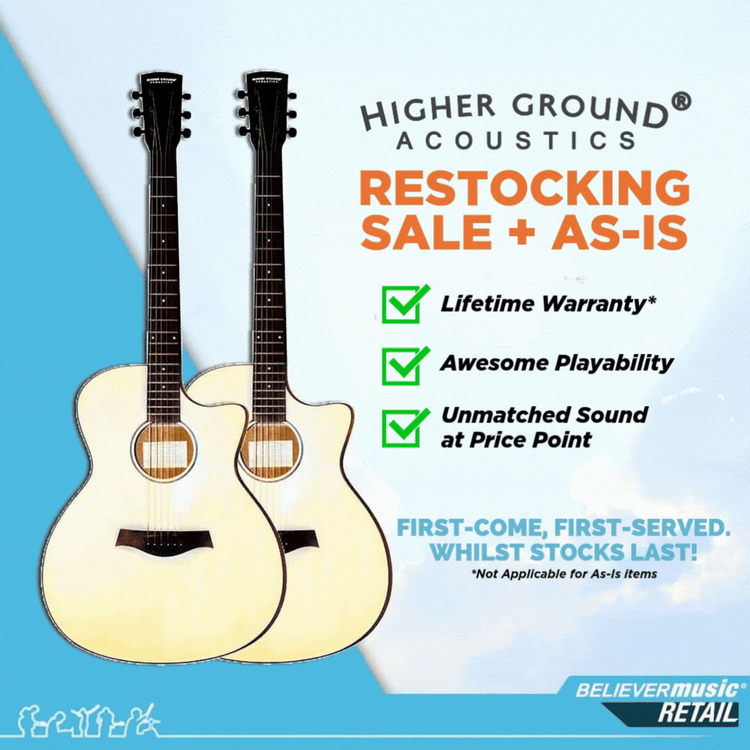 Believer Music Restocking and As-Is Sale